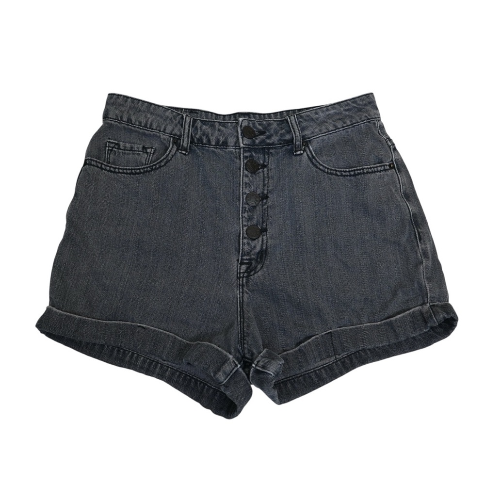 BDG Black Jean Shorts